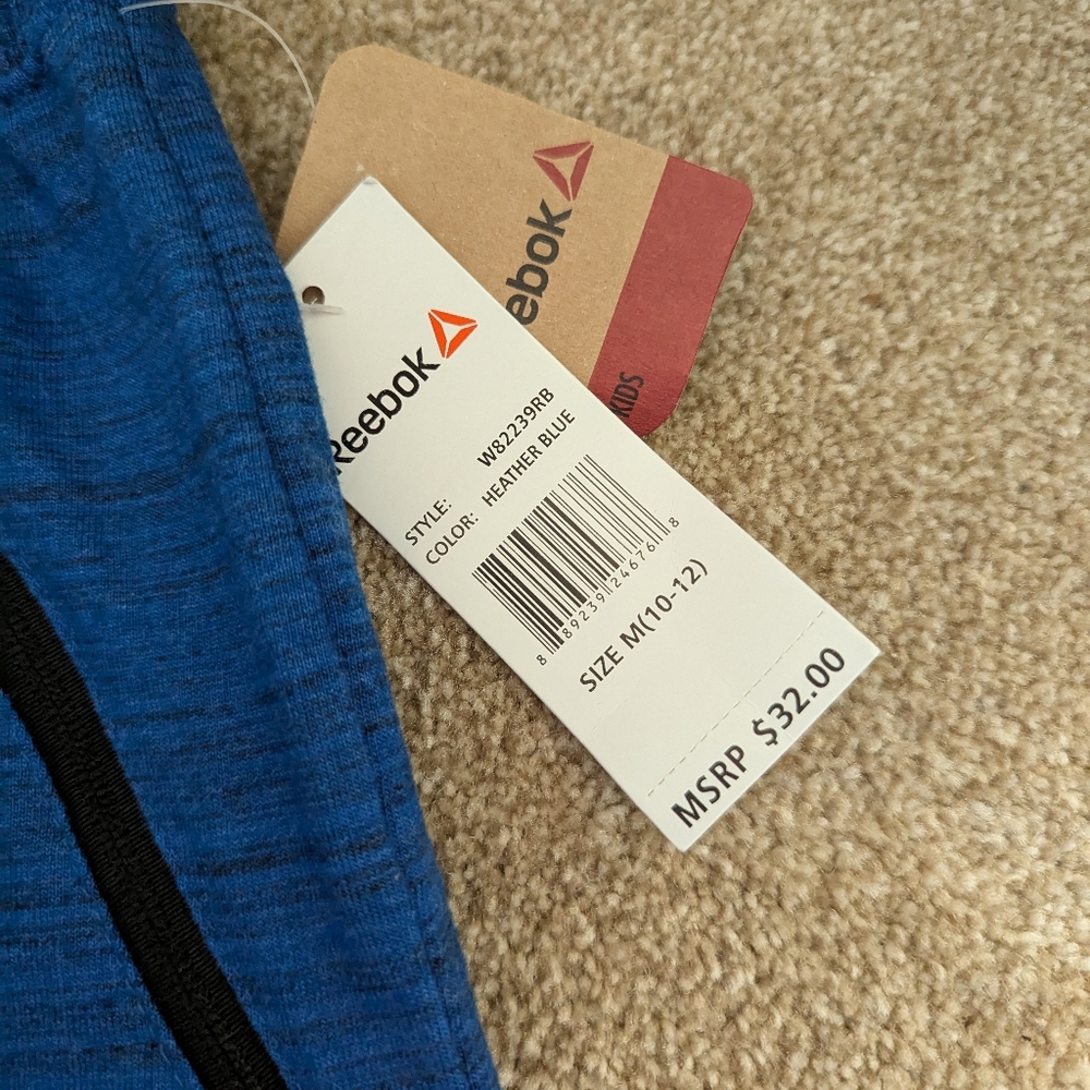NWT Reebok Boys Athletic Shorts Elastic Waist Size M 10-12 - Picture 5 of 6